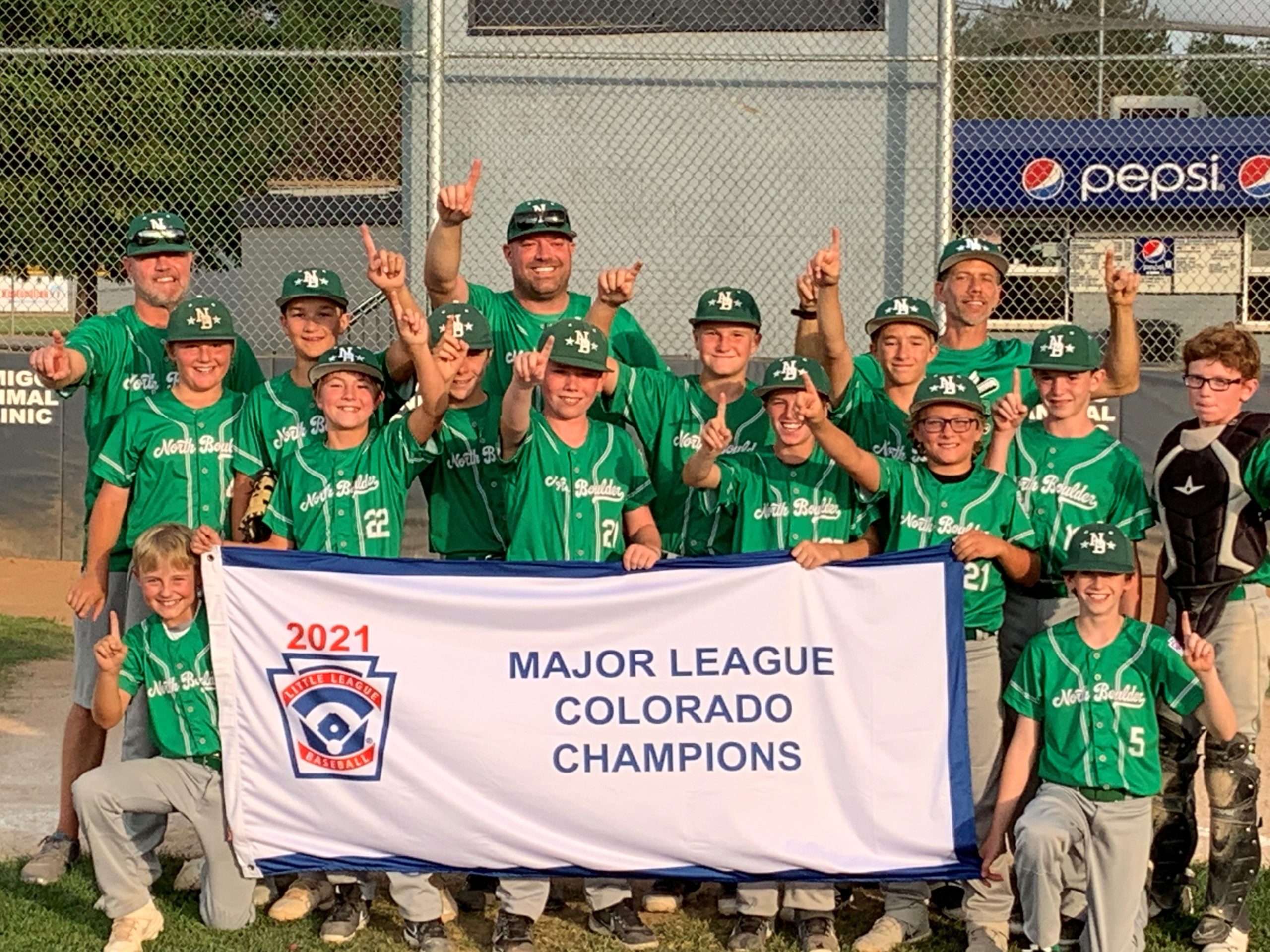 North Boulder Little League State Champions